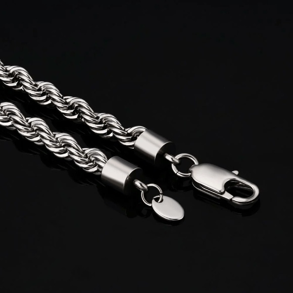 6mm Rope Chains Stainless Steel - Picture 5 of 5